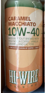 10W-40 - Caramel Macchiato