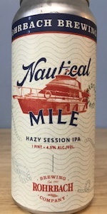 Nautical Mile Hazy Session IPA