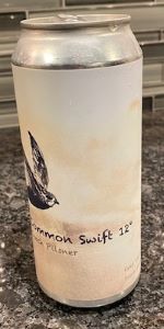 Common Swift 12Â° Czech Pilsner