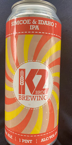 IPA- Simcoe and Idaho 7