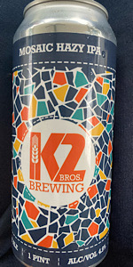 Mosaic Hazy IPA