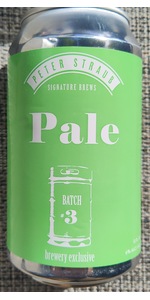 Peter Straub Pale Ale - Batch #3