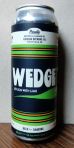 Wedge Kolsch with Lime