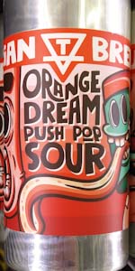 Orange Dream Push Pop