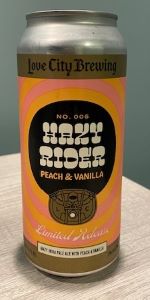 Hazy Rider (Peach & Vanilla)