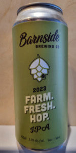 2023 Farm. Fresh. Hop. IPA