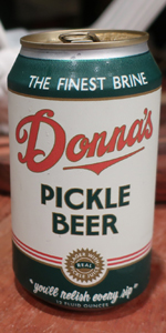 Donnaâs Pickle Beer