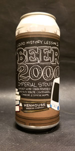 Liquid History Lesson 1: Beer 2000