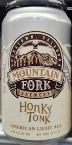 Honky Tonk American Light Ale