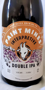 Paint Mines Interpretive Double IPA