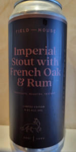 Imperial Stout with French Oak & Rum