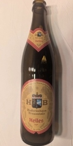 HofbrÃ¤uhaus Traunstein Helles