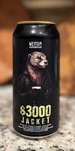 $3000 JACKET - Distillery 291 Maple Rye Whiskey Barrel-Aged