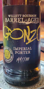 Willett Bourbon Barrel-Aged Gonzo (2023)