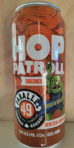 Hop Patroll Shredder New Zealand Pils