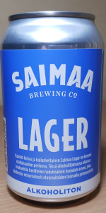 Saimaa Alkoholiton Lager