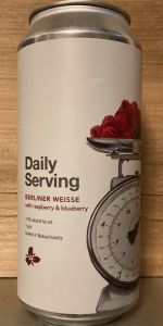 Daily Serving raspberry and blueberry