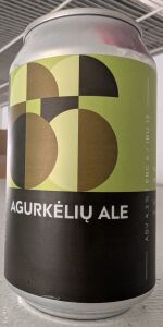 Agurkeliu Elis / Pickle Sour Ale
