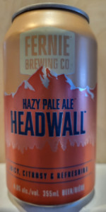 Headwall Hazy Pale Ale