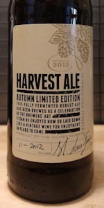 Harvest Ale Autumn Limited Edition (2012)