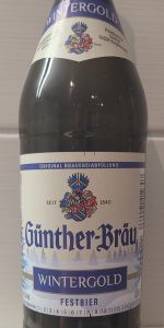 GÃ¼nther BrÃ¤u Wintergold Festbier