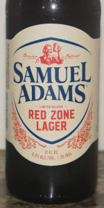 Samuel Adams Red Zone Lager