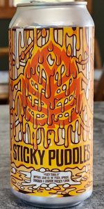 Sticky Puddles - Peach Cobbler