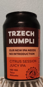 Our New IPA Needs No Introduction - Citrus Session Juicy IPA