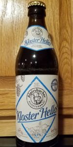 Alpirsbacher KlosterbrÃ¤u Kloster Helles