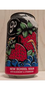 New School Sour - Blueberry and Strawberry