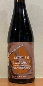 Left in the Dark - Bourbon Barrel-Aged - Coffee and Vanilla beans