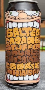 Salted Caramel Stuffed Double Chocolate Cookie Imperial Stout