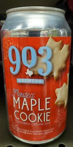 Frosted Maple Cookie