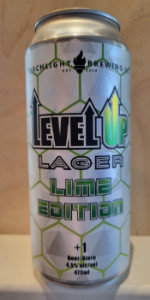 Level Up Lager Lime Edition