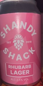 Rhubarb Lager