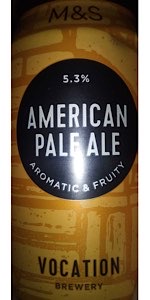 M&S American Pale Ale