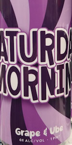 Saturday Morning - Grape & Ube