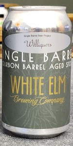 Single Barrel Bourbon Barrel Aged Stout: WilLiquor's