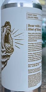 Bear With A Hint Of Honey