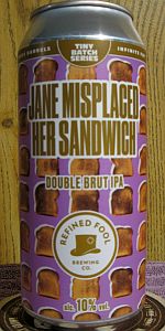 Jane Misplaced Her Sandwich