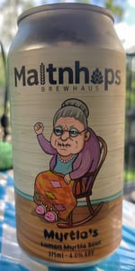 Myrtle's Lemon Myrtle Sour