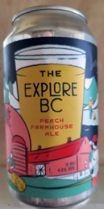The Explore BC Peach Farmhouse Ale