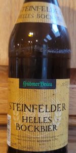Steinfelder Helles Bockbier