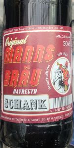 Manns BrÃ¤u Schankbier