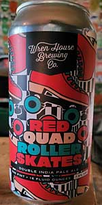 Red Quad Roller Skates