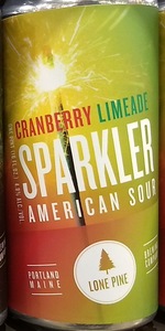 Cranberry Limeade Sparkler