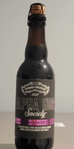 Alpha Hop Society: Belgian Blackberry Waffle