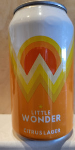LITTLE WONDER CITRUS LAGER