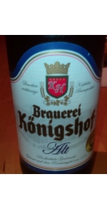 Brauerei KÃ¶nigshof  Alt
