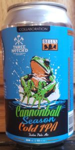 Cannonball Season Cold IPA